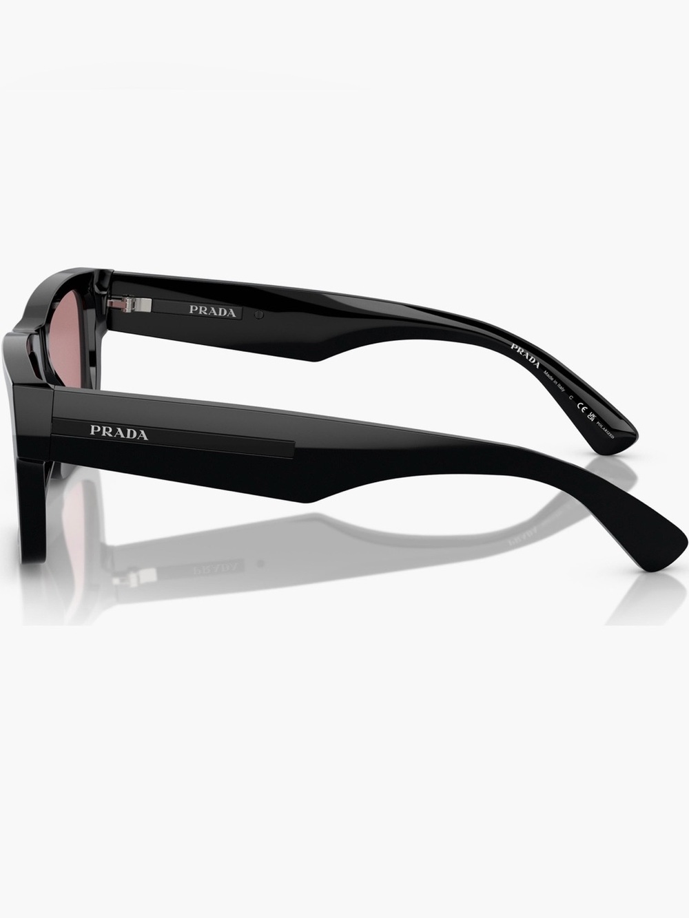 NWT Prada 53mm Rectangular Polarized Sunglasses - Picture 9 of 10